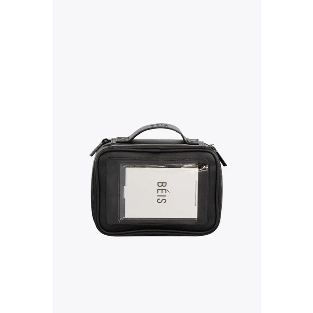 NWT Beis On the Go Essential Cosmetic Case in Black - Picture 4 of 7